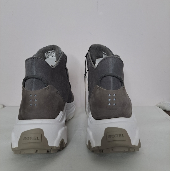 Sorel kinetic breakthru caribou sneaker boot grey 10.5 NWT - Picture 9 of 11